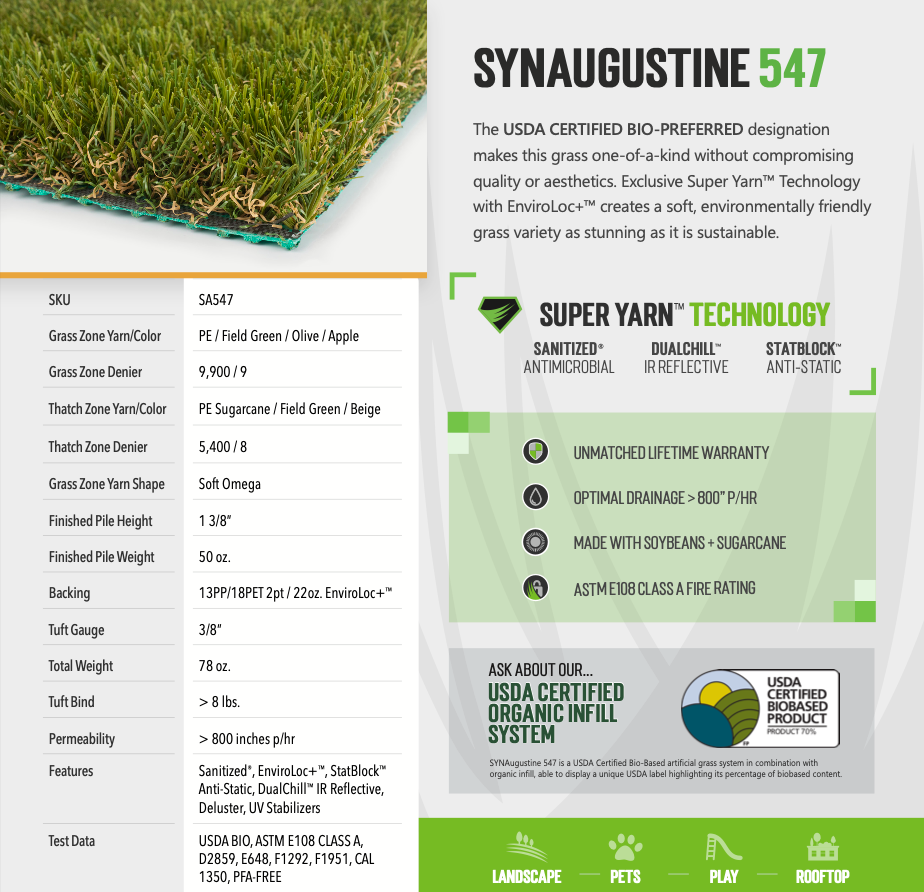 SYNAugustine 547 - 5'3" x 8'5" Remnant - SUPERYARN