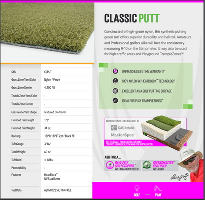 SYNLawn Classic Putt