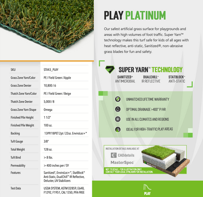 SYNLawn Pet Platinum (STX43)