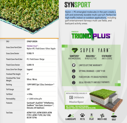 SYNSport Trionic Plus - Green