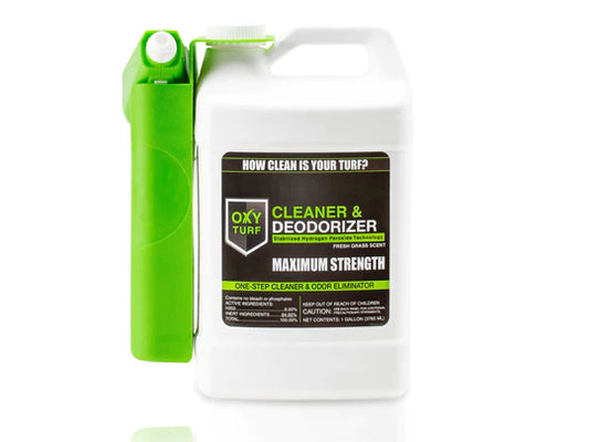 OxyTurf - Synthetic Turf Cleaner - 1 Gallon w/ battery sprayer
